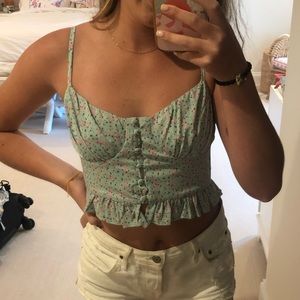 Adorable bustier top